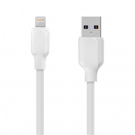 - OBAL:ME Simple USB-A/Lightning Cable 1m White