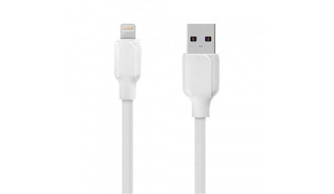 - OBAL:ME Simple USB-A/Lightning Cable 1m White