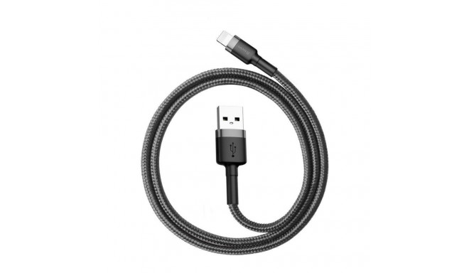 Baseus CABLE LIGHTNING TO USB 0.5M/GRAY/BLACK CALKLF-AG1