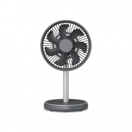 Duux Fan | Rize Flex | Stand Fan | Grey | Diameter 21 cm | Number of speeds 4 | Oscillation | 10 W |