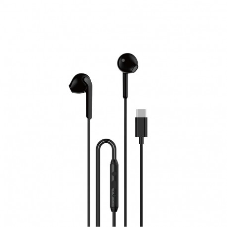 Dudao Dudao X3C In-Ear Wired USB-C Headphones 1.2m - Black