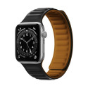 Hurtel - Magnetic Strap Magnetic Strap Bracelet for Apple Watch 38/40mm - Black