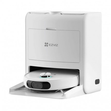 EZVIZ Ezviz RS2-PWT2 Video Camera Vacuum Cleaner and Wet Floor Wash Mop Robot with container dock Wh