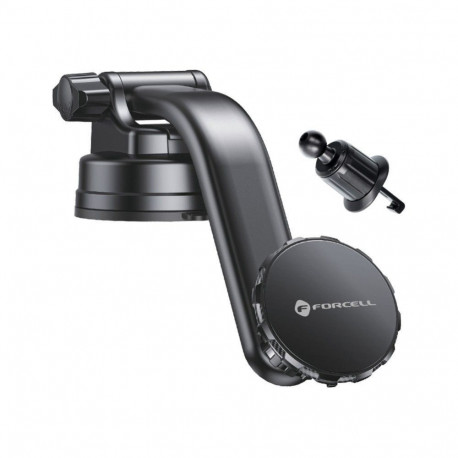 Forcell FORCELL F-GRIP MagLuxe magnetic car holder for windshield / dashboard / air vent black