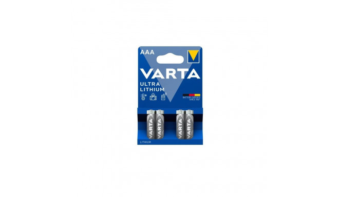 - Varta Ultra Lithium AAA Battery 4pcs