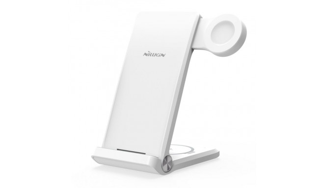Nillkin - Nillkin PowerTrio 3in1 Wireless Charger for Huawei Watch White