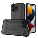 Hurtel - Hybrid Armor Case Tough Rugged Cover for iPhone 13 Pro Max black