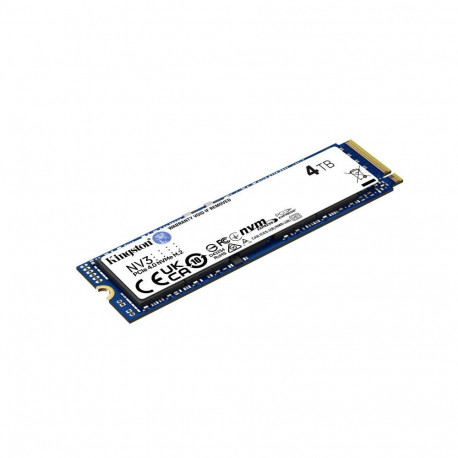 Kingston SSD | NV3 | 4000 GB | SSD form factor M.2 2280 | Solid-state drive interface PCIe 4.0 x4 NV