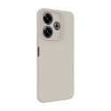 Connect Xiaomi Redmi Note 13 Pro Premium Quality Soft Touch Silicone Case Silver