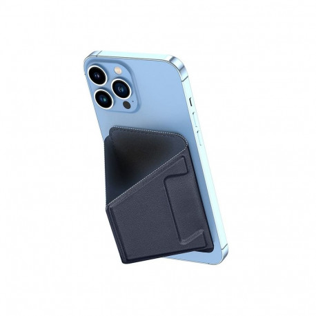 Dux Ducis - Magnetic PU Leather Wallet Stand Blue