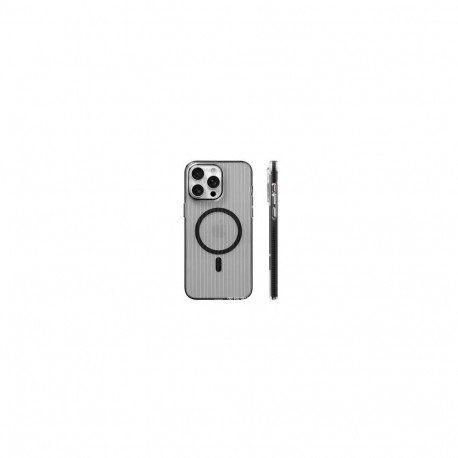 Evelatus Apple iPhone 16 Suitcase MagSafe Case Transparent Black