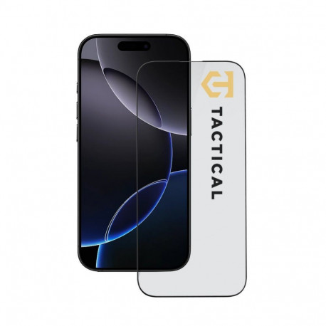 Tactical - Tactical Glass Shield 5D for Apple iPhone 16 Pro Black