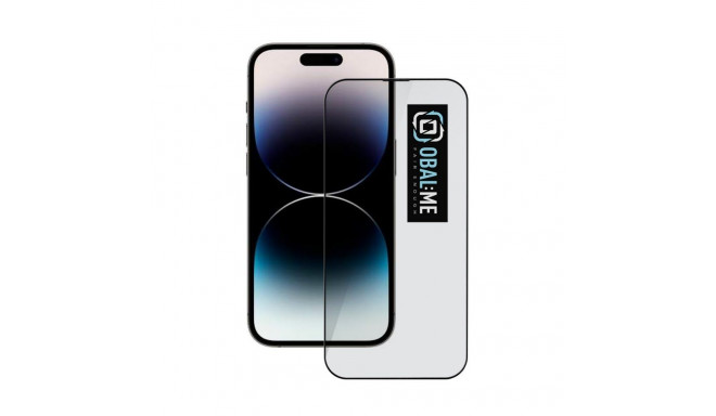 - OBAL:ME 5D Glass Screen Protector for Apple iPhone 14 Pro Black