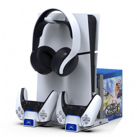 - iPega P5S009 Multifunctional Charging Stand for PS5 Slim White