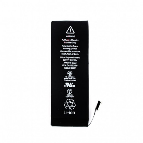 - Battery for iPhone 5S 1560mAh Li-Ion Polymer (Bulk)