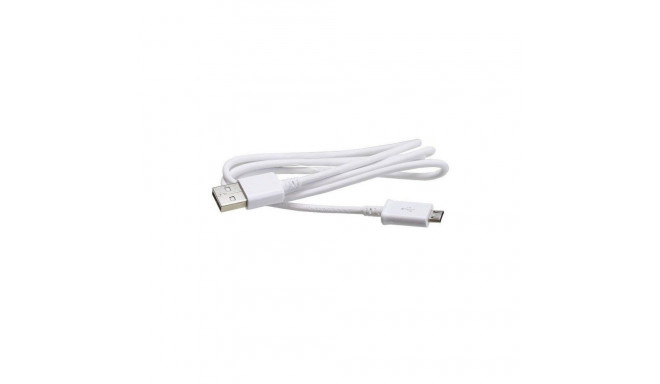 Samsung - ECB-DU4AWE Samsung microUSB Data Cable 1m White (Bulk)