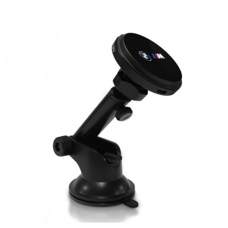 BMW - BMW M Edition Magnetic Car Holder with 15W Wireless Charging Black