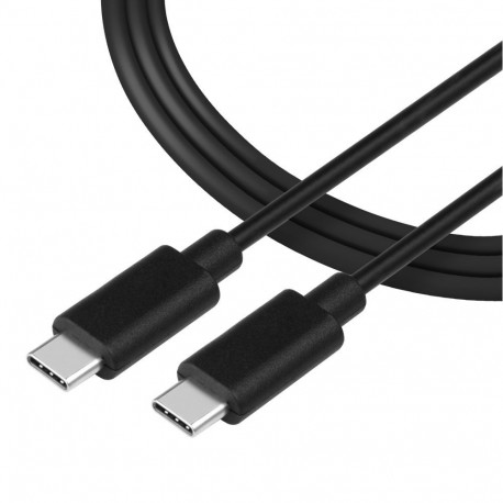 Tactical - Tactical Smooth Thread Cable USB-C/USB-C 1m Black