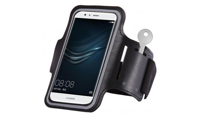 Hurtel Universal Running Armband for 6" Smartphones black