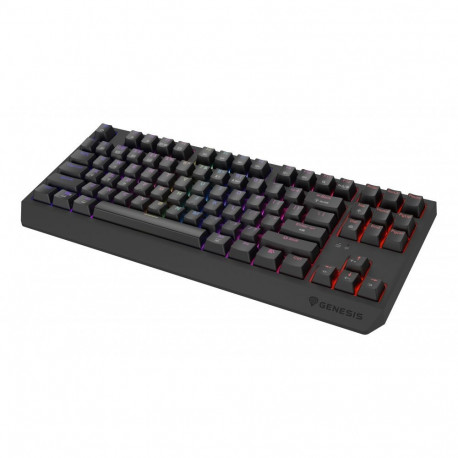 Genesis THOR 230 | Mechanical Gaming Keyboard | Wireless | US | Black | 2.4 GHz, Bluetooth, USB | Ou
