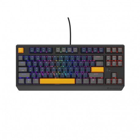 Genesis THOR 230 | Mechanical Gaming Keyboard | Wired | US | Naval Blue Positive | USB Type-A | Oute