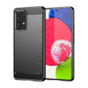 Hurtel - Carbon Case Flexible Cover Sleeve for Samsung Galaxy A53 5G black Hurtel - Carbon Case Flexible Cover Sleeve for Samsung Galaxy A53 5G black