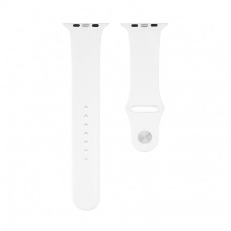 Connect Watch 42/44/45mm Silicone Loop Watch Strap (140mm M/L) White