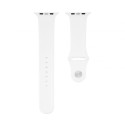 Connect Watch 38/40/41mm Silicone Loop Watch Strap (110mm S/M) White