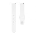 Connect 20mm Silicone Loop Watch Strap (130mm M/L) White