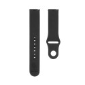 Connect 20mm Silicone Loop Watch Strap (S/M 110mm) Black