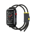 Baseus Let's Go Adjustable Sport Band for Apple Watch 38 / 40 / 41mm Black Yellow