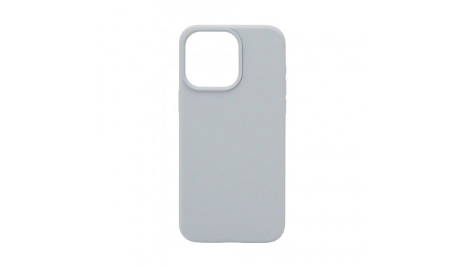 Evelatus Apple iPhone 15 Pro Max Premium Magsafe Soft Touch Silicone Case New Function Grey Blue