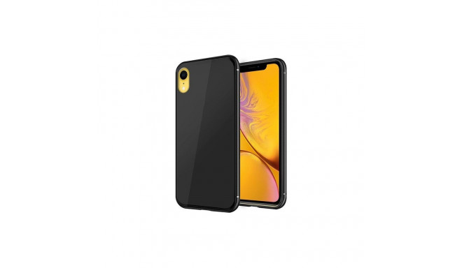 GreenGo Apple iPhone XR GLASS Case Black