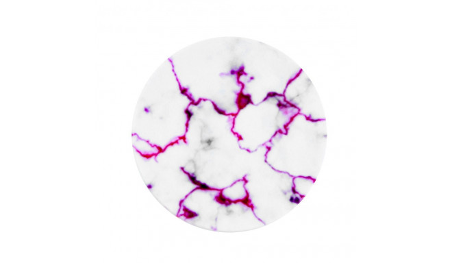 iLike Universal Pop Holder Marble White Red