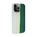 Evelatus Apple iPhone 14 Pro Max Silicone case Multi-Colored Green