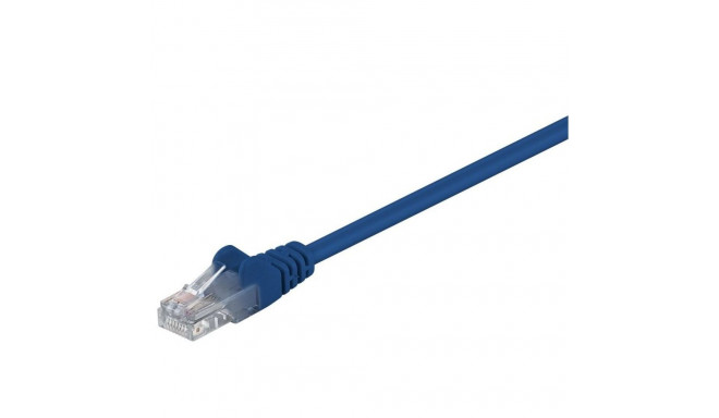 Goobay 68335 CAT 5e patch cable, U/UTP, blue, 0.5 m