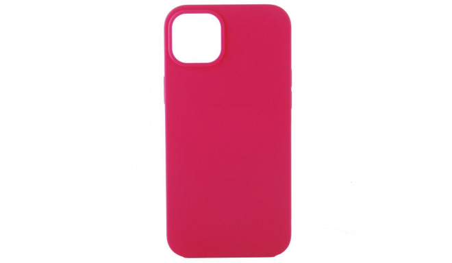 Evelatus Apple iPhone 14 Pro Max 6.7 Premium Soft Touch Silicone Case Rosy Red