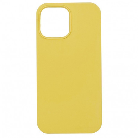 Evelatus Apple iPhone 12 Pro Max Premium Soft Touch Silicone Case Yellow