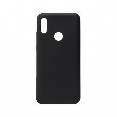 Evelatus Huawei Huawei Y6 2019 Nano Silicone Case Soft Touch TPU Black