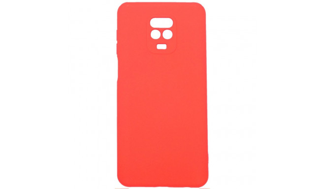 Evelatus Xiaomi Xiaomi Redmi Note 9 Pro / Redmi Note 9S Nano Silicone Case Soft Touch TPU Red