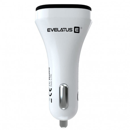 Evelatus - Evelatus Quick Car Charger QCC02 White
