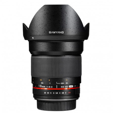Samyang 16mm f/2.0 objektiiv Sony E