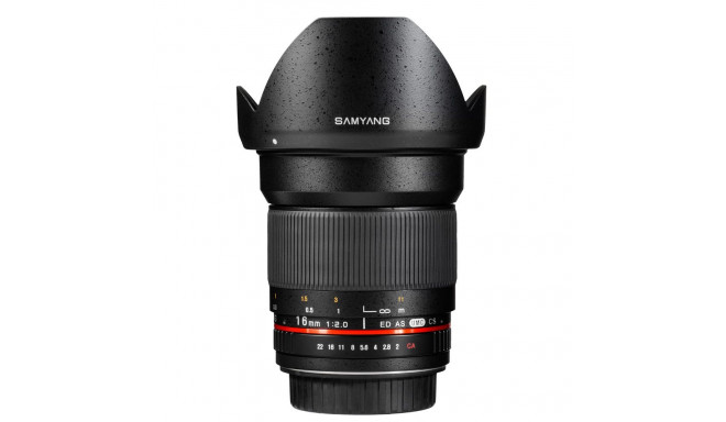 Samyang 16mm f/2.0 objektiiv Sony E