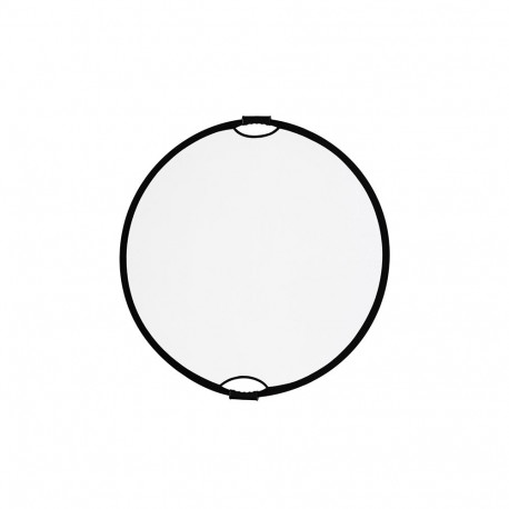 Quadralite Collapsible Reflector w/Grip Silver-White 60cm GRADE B