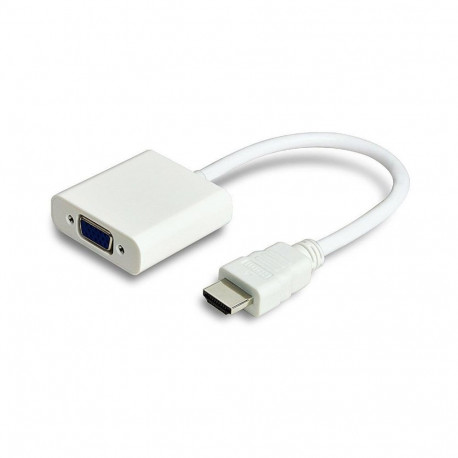 adapter HDMI - VGA M/F, valge