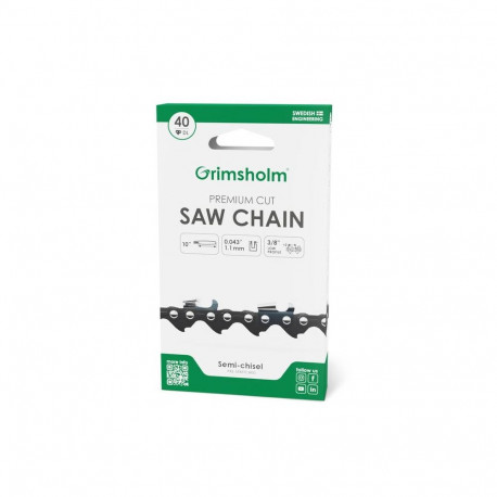 SAW CHAIN PREMIUM 40 DL 3/8 .043/1.1MM