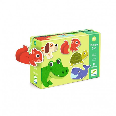 Pusle Duo loomad DJ08147 20PCS