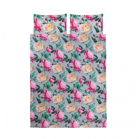 BEDDING COVER SET FLOWER1 100PES 200x220