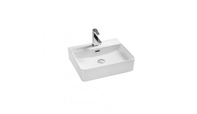 DOMOLETTI 1275 läikiv valge valamu