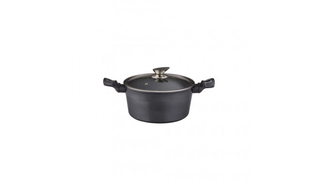 CASSEROLE DOMOLETTI GREY META D28CM 6.3L